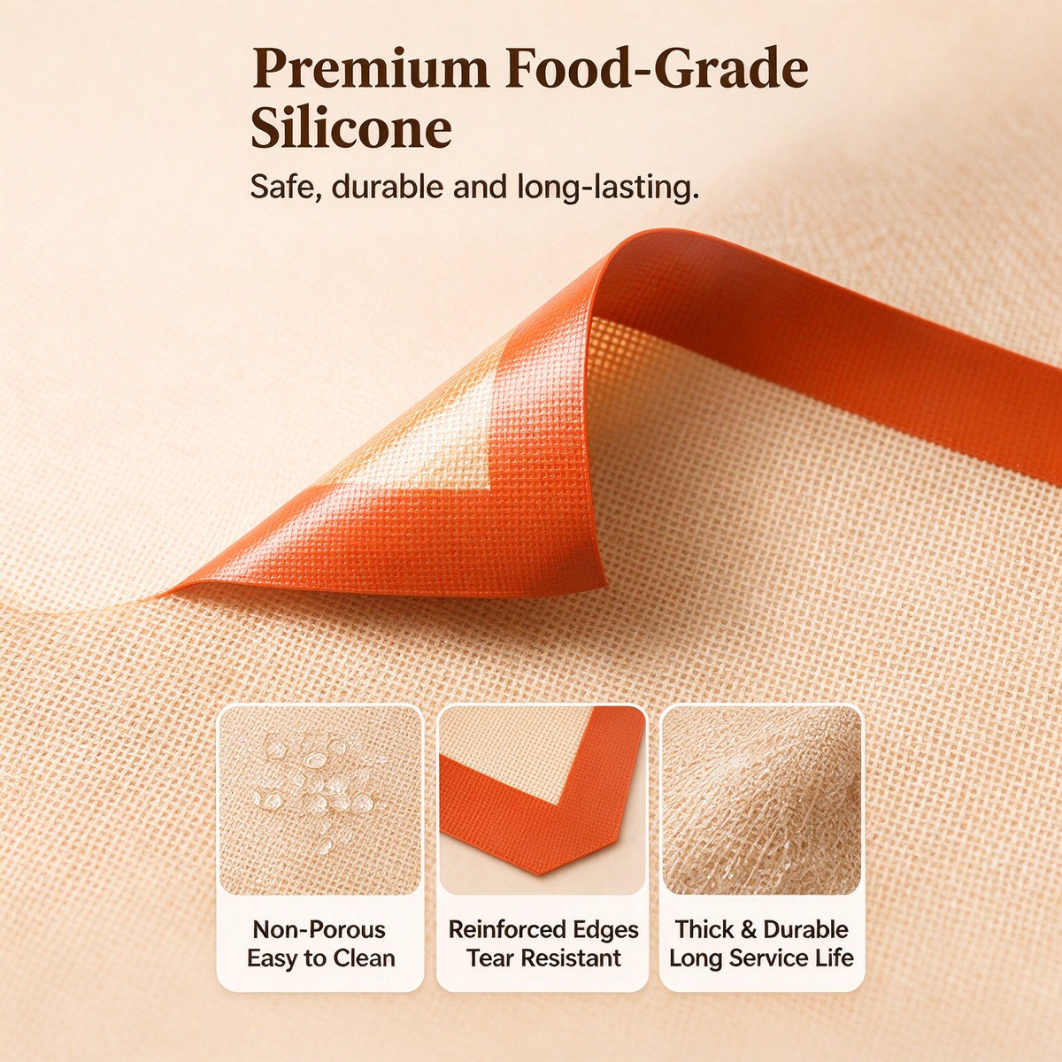 Reusable Silicone Baking Mat