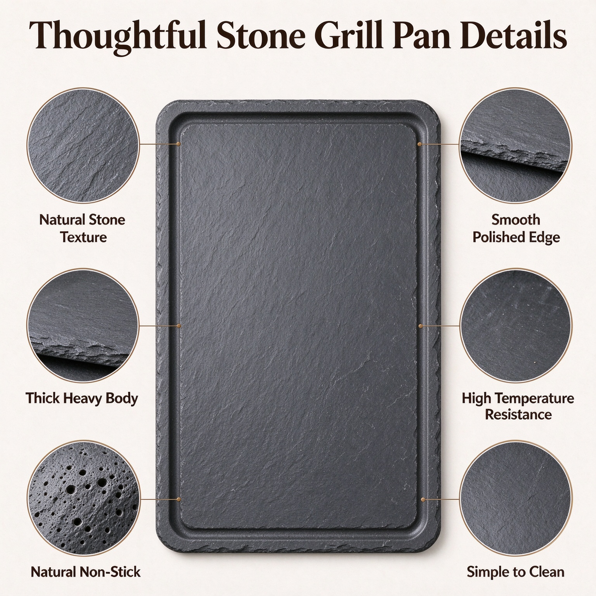 Natural Stone Baking Tray