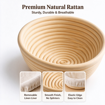 Natural Bread Proofing Basket