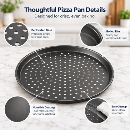 Premium Non Stick Pizza Pan